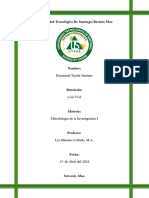 Síntesis Sobre Tema - Métodos de Muestreo en Investigación