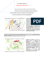 Las etapas gráficas del desarrollo AEE II.