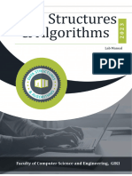 CS221L-DataStructure&Algorithms Lab Manual-2023 Updated