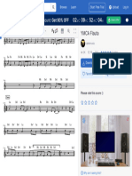 YMCA Flauta Sheet Music For Recorder (Solo)