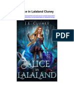 Alice in Lalaland Cluney Full Chapter