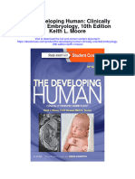 Download The Developing Human Clinically Oriented Embryology 10Th Edition Keith L Moore full chapter