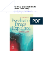 Psychiatric Drugs Explained 7Th 7Th Edition David Healy All Chapter