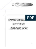 Corporate Governance Survey of The Arab Banking Sector