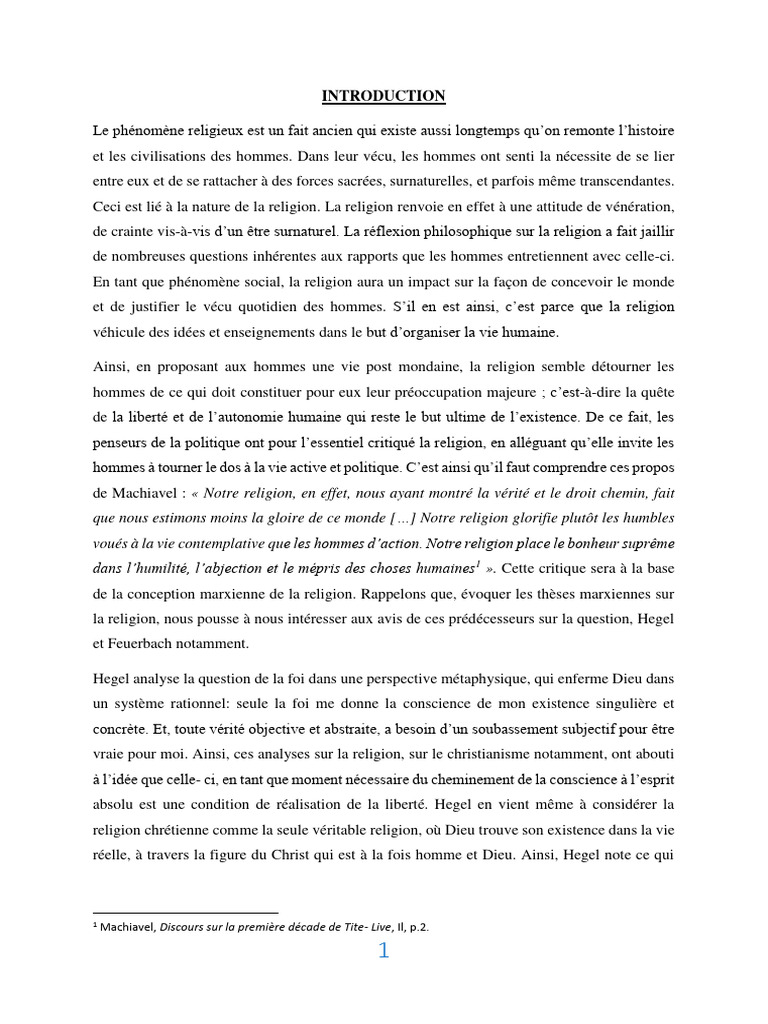 Marx et la critique de la religion | PDF | Karl Marx | Dieu