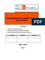 Bow - Pro - 021 Procedimiento de Demolicion y Excavacion