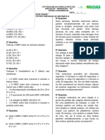 Estudo Orientado de Matemática - MMC e MDC - Fundamental