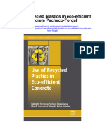 Use of Recycled Plastics in Eco Efficient Concrete Pacheco Torgal All Chapter