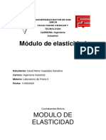 MODULO DE ELASTICIDAD