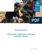 01.12.2023 Perfil de Proyecto Reforestación Integral en Bolivia