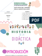 Historia de La Didáctica