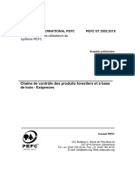 ED - PEFC - ST - 2002-201X - PEFC - Chain - of - Custody - Traduction - FR - Synthã Se - Evolutions - ST - 2002 - Referentiel - en Franã Ais