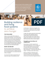 Building Resilience and Food Systems