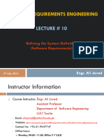 Notes - SRE Lec - 10