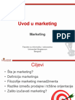 01 MKTG - Uvod U Marketing (I)