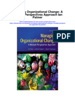 Managing Organizational Change A Multiple Perspectives Approach Ian Palmer Full Chapter