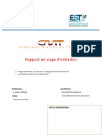 Rapport de Stage CMT