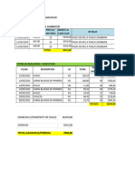 Informe de Entregas A Emcatsur