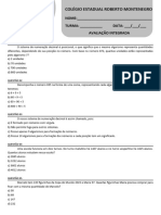 6º Ano - Matemática