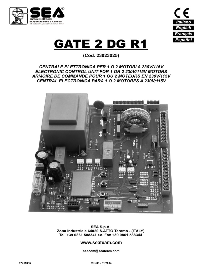 Gate 2 DG r1 | PDF | Manufactured Goods | Electrical Engineering