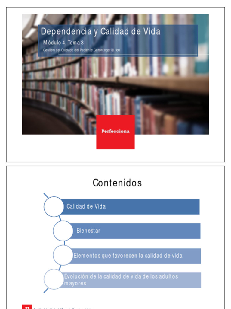 Calidad de Vida en Adultos Mayores | PDF | Bienestar | Autoeficacia