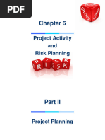 Ch06 Project Activity and Risk Planning