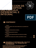 Introduccion de Los Conceptos Del Calculo Dierencial e Integral