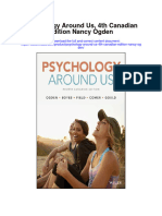 Psychology Around Us 4Th Canadian Edition Nancy Ogden All Chapter