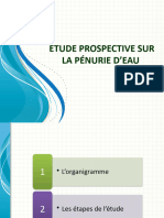 Etude Prospective Sur La Pénurie D'eau