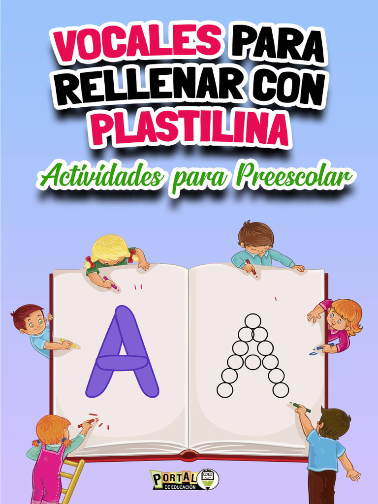 Vocales para Rellenar Con Plastilina - 20240411161123 - Strong ...