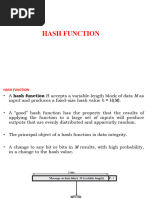 Final Hash Function