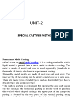 Special Casting Methods Ppt.
