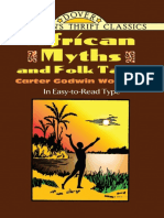 African Myths and Folk Tales (Woodson, Carter Godwin)