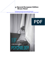 Psychology Second European Edition Bruce Hood All Chapter