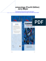 Download Psychopharmacology Fourth Edition Jerry Meyer all chapter