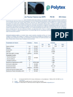 Ficha Técnica Tubería Lisa DN 315 PE100