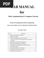 Data Communication & Computer Network-lab-Manual