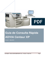 Guia Rápido Advia Centaur XP 2 Revisao