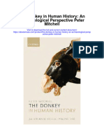 The Donkey in Human History An Archaeological Perspective Peter Mitchell Full Chapter