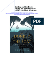 The Donkey and The Boat Reinterpreting The Mediterranean Economy 950 1180 Chris Wickham Full Chapter
