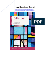 Download Public Law Directions Dennett all chapter