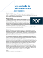 Rumo A Um Controle de Estoque Eficiente e Uma Gestão Inteligente