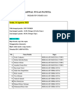 Jadwal Panitia PKKMB Fip 2023