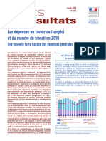 Depenses Pour Lemploi - DARES