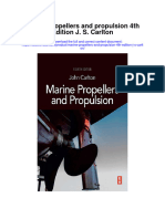 Marine Propellers and Propulsion 4Th Edition J S Carlton Full Chapter