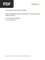 EBTax Rounding Foreign Currency