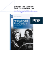 Ambiguity and Film Criticism Reasonable Doubt Hoi Lun Law Full Chapter