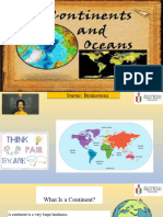 oceans and continents PPT (2)