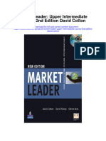 Market Leader Upper Intermediate Course 2Nd Edition David Cotton Full Chapter
