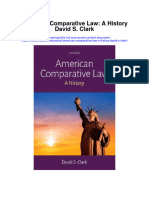American Comparative Law A History David S Clark Full Chapter